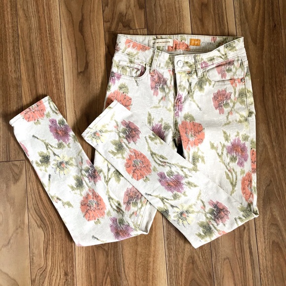 Anthropologie Denim - Anthropologie Floral Jeans